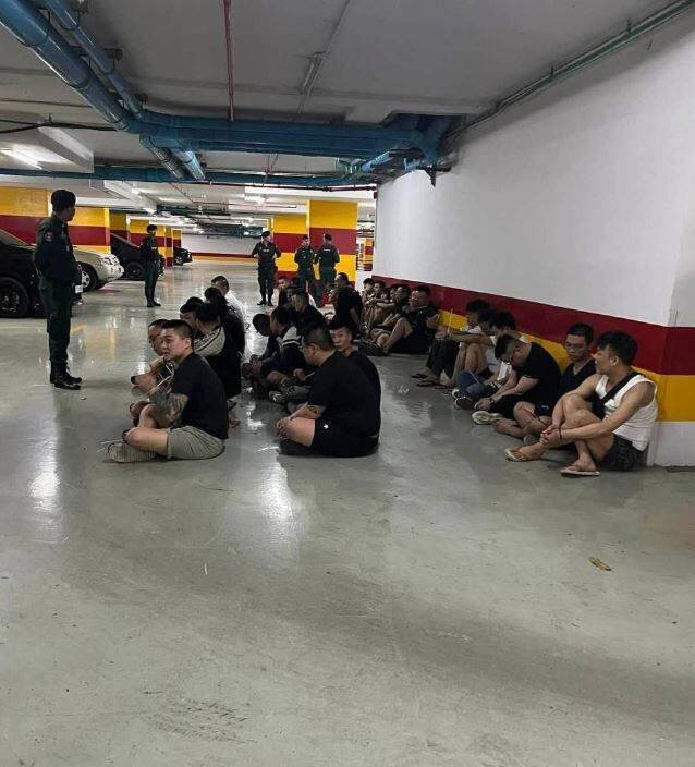 柬埔寨警方12日破获一个大型诈骗集团，其中有182名台湾籍嫌犯。（撷取自X帐号@noansereiboth）
