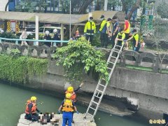 基隆惊见妇人坠落田寮河身亡 身分待厘清