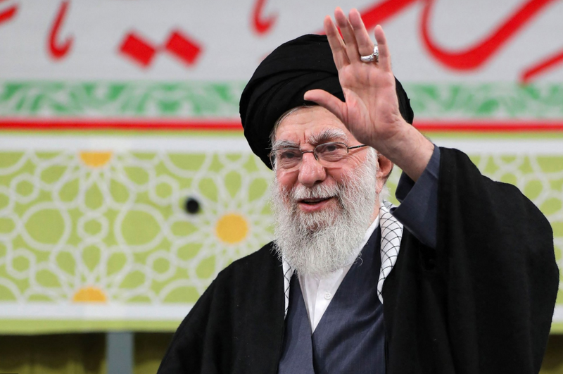 哈米尼（Ali Khamenei）确定将于7月9日下葬。（法新社）